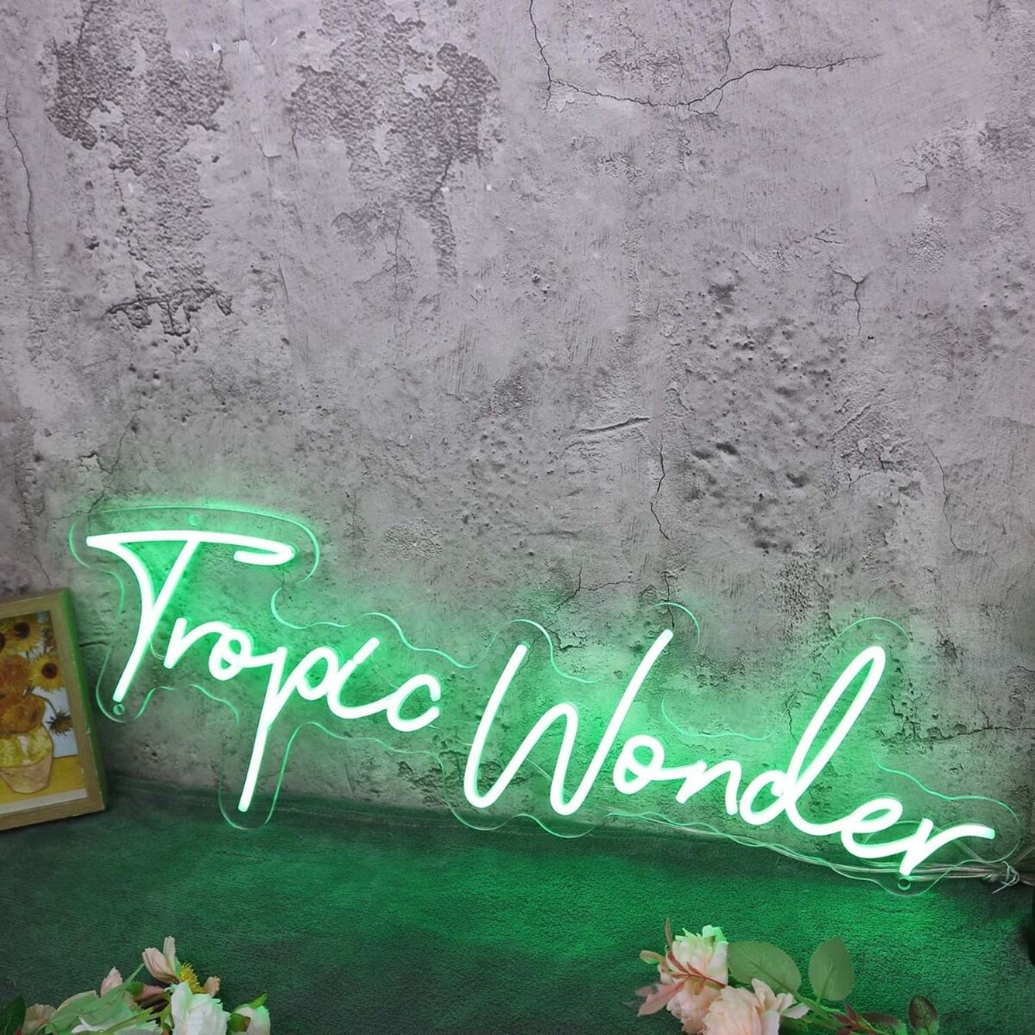 Tropic Wonder Green Led Neon Sign - Shineneon