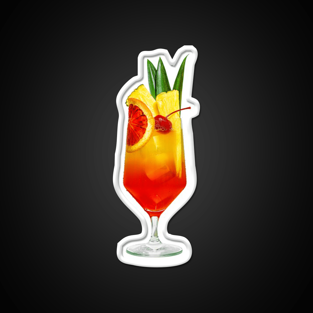 Tropical Sunrise Party Drink Tequila Led Neon Sign Rgb Color - Shineneon