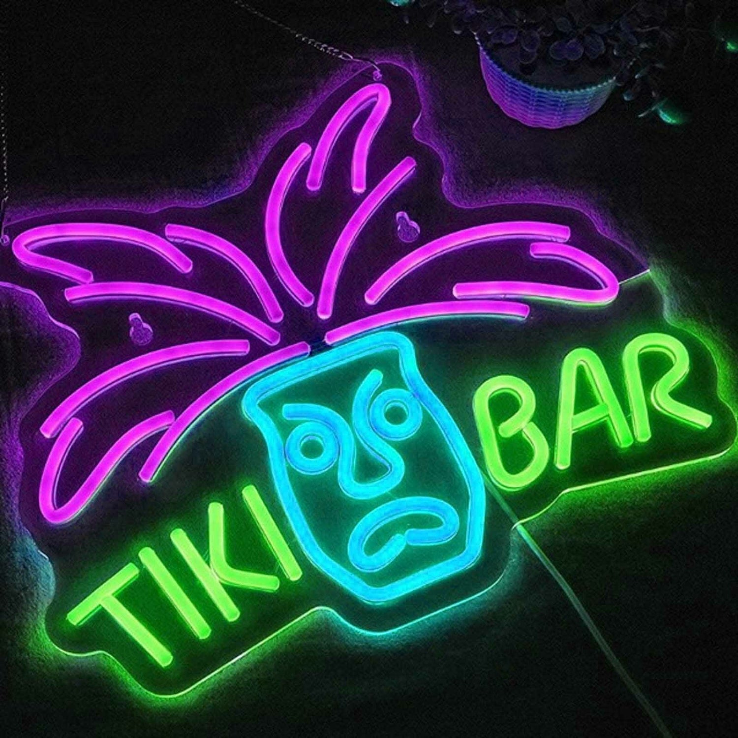 Tropical Tiki Bar Led Neon Sign | Shineneon
