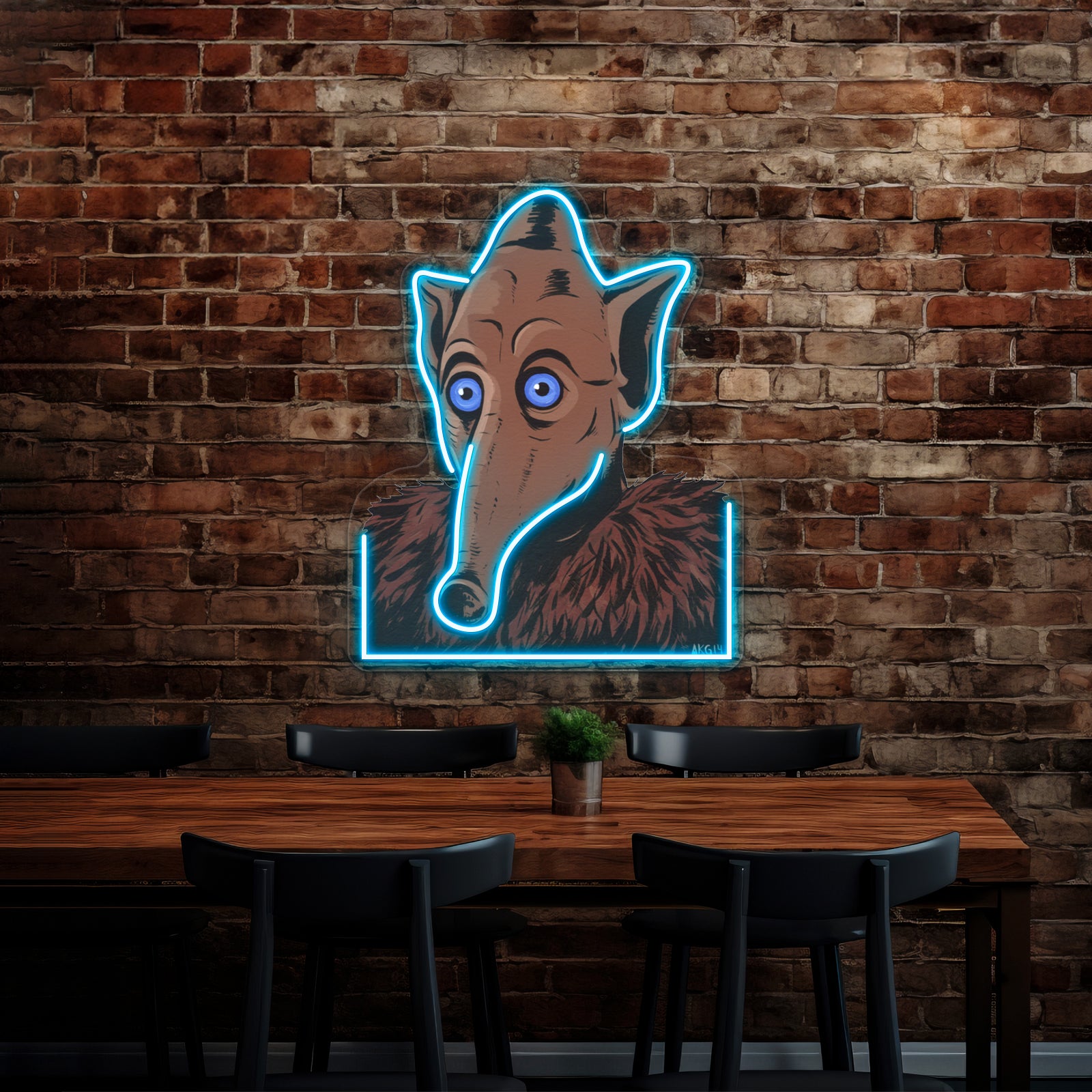 Trumpy Artwork Personalized Neon Signs | Shineneon
