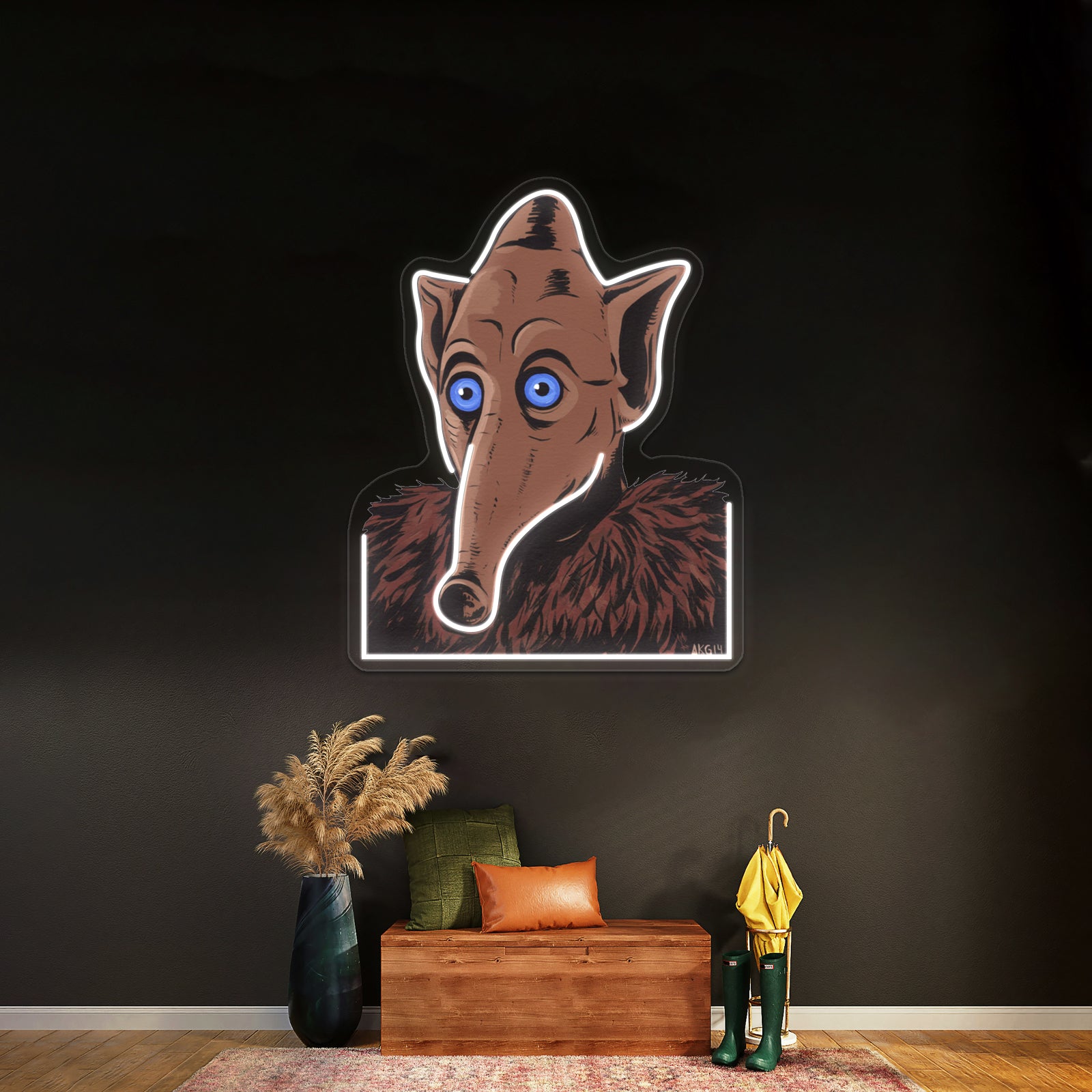 Trumpy Artwork Personalized Neon Signs | Shineneon