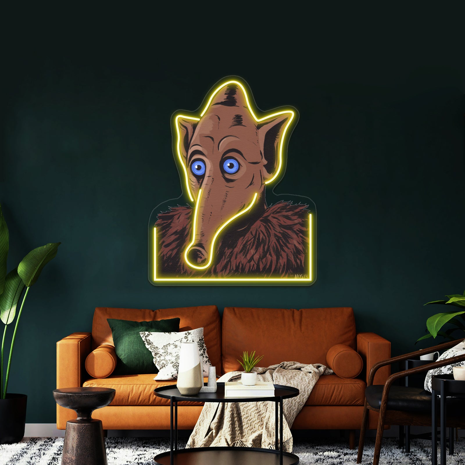 Trumpy Artwork Personalized Neon Signs | Shineneon