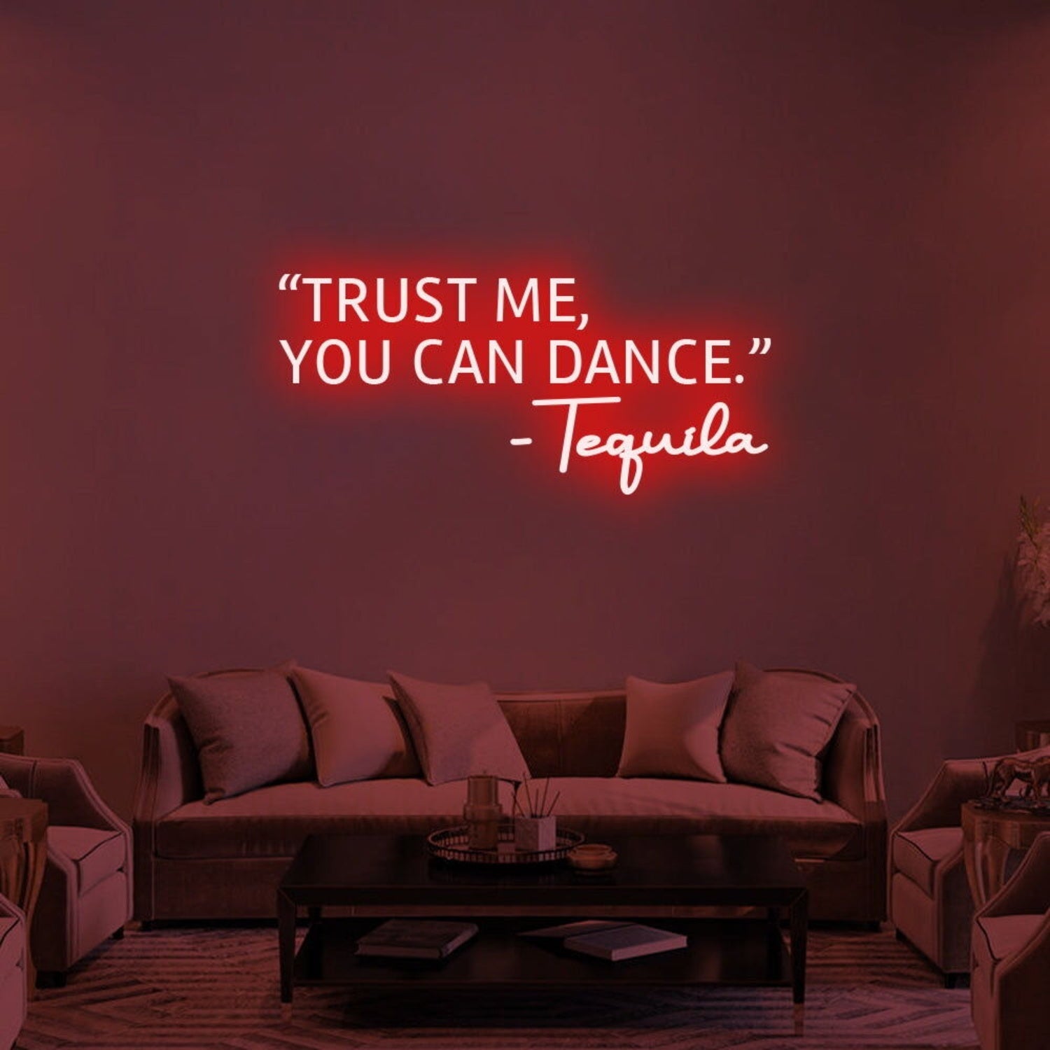 Trust Me You Can Dance Led Neon Sign For Fun And Social Spaces - Shineneon
