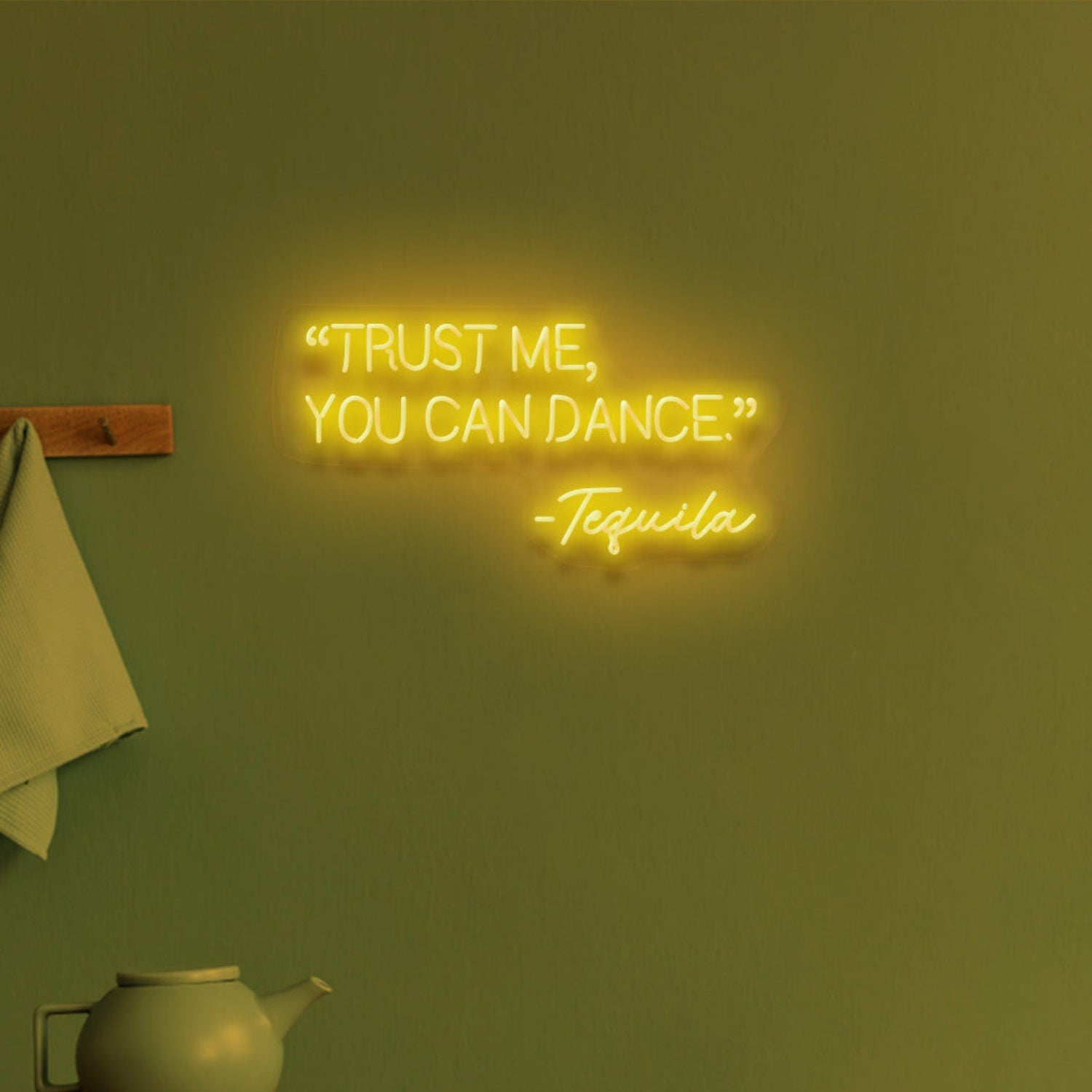 Trust Me You Can Dance Party Neon Confidence | Shineneon