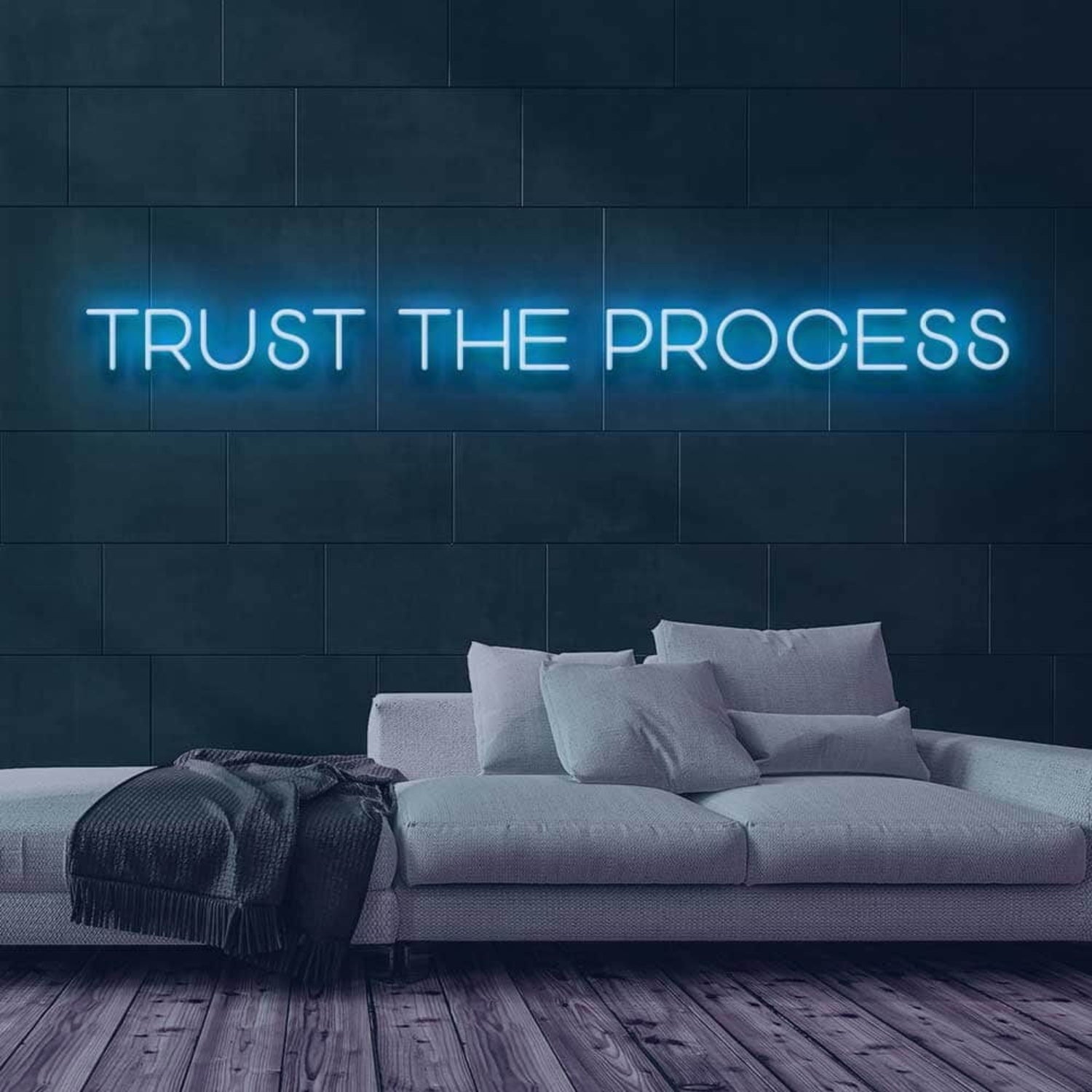 Trust The Process Led Neon Sign For Motivational | Shineneon