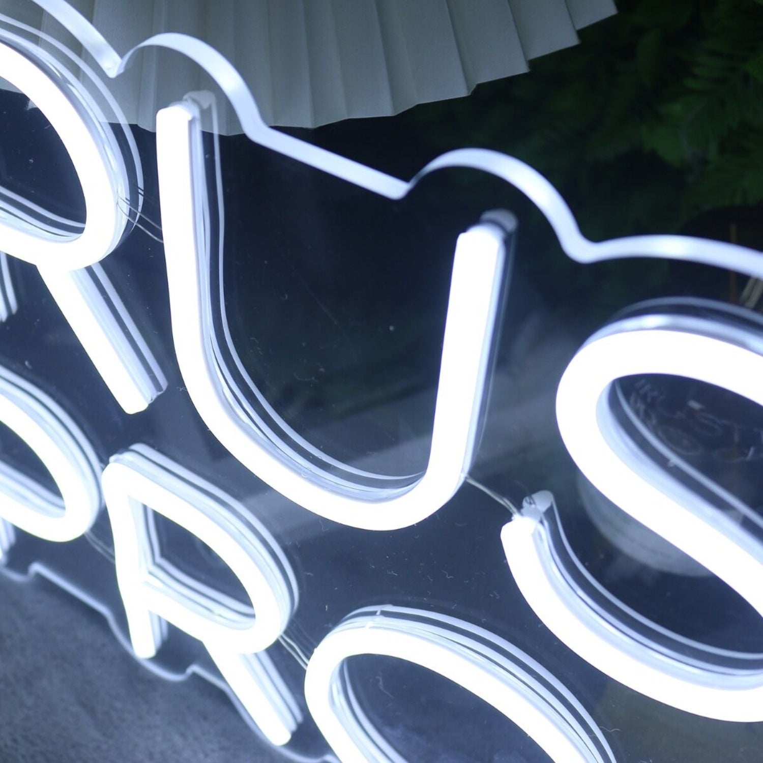 Trust The Process White Led Neon Sign | Shineneon