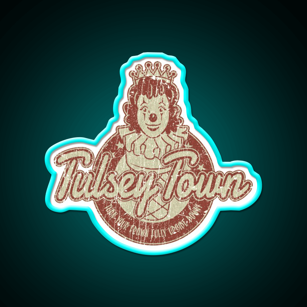 Tulsey Town Ice Cream 1940 Fast Food Led Neon Sign For Burger Place Rgb Color - Shineneon