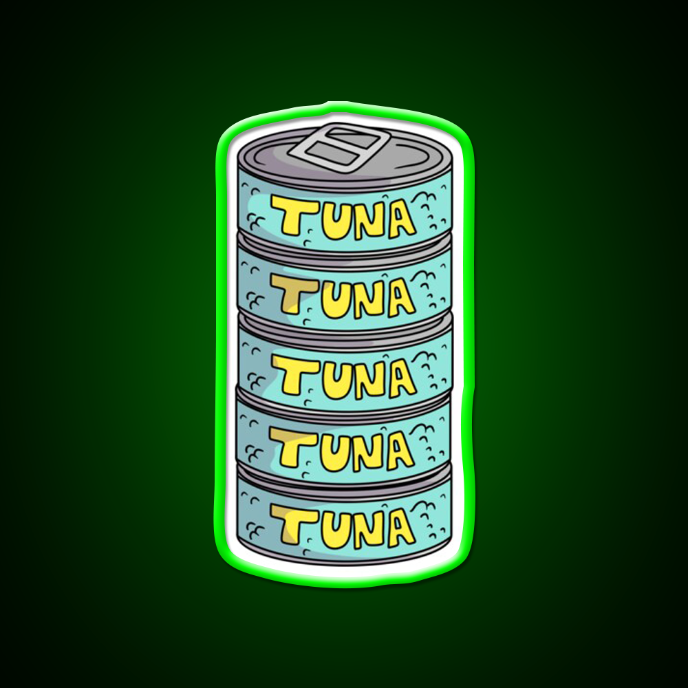 Tuna Cans Gym Fitness Led Neon Sign Rgb Color - LED neon sign view 8