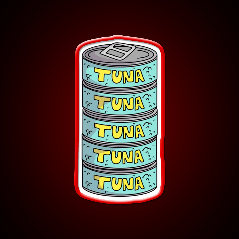 Tuna Cans Gym Fitness Led Neon Sign Rgb Color - Shineneon
