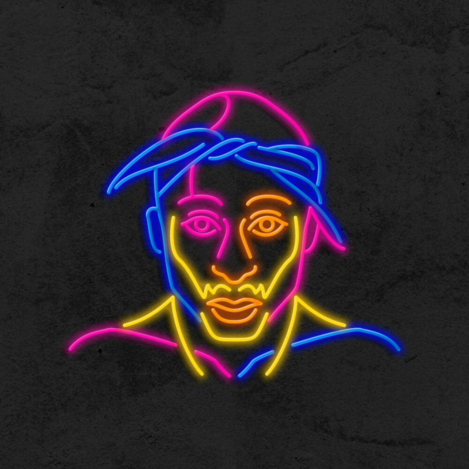 Tupac Led Neon Sign | Shineneon