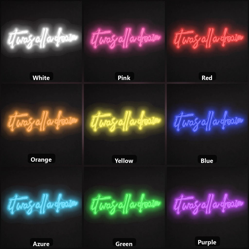 Turisa Al La Dream LED Neon Sign - Shineneon