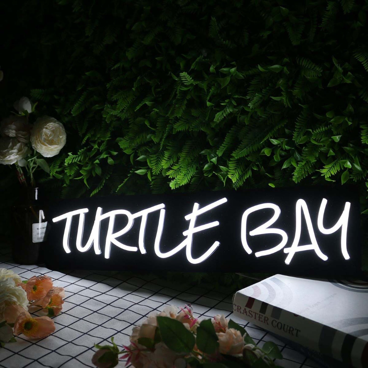 Turtle Bar White Led Neon Sign | Shineneon