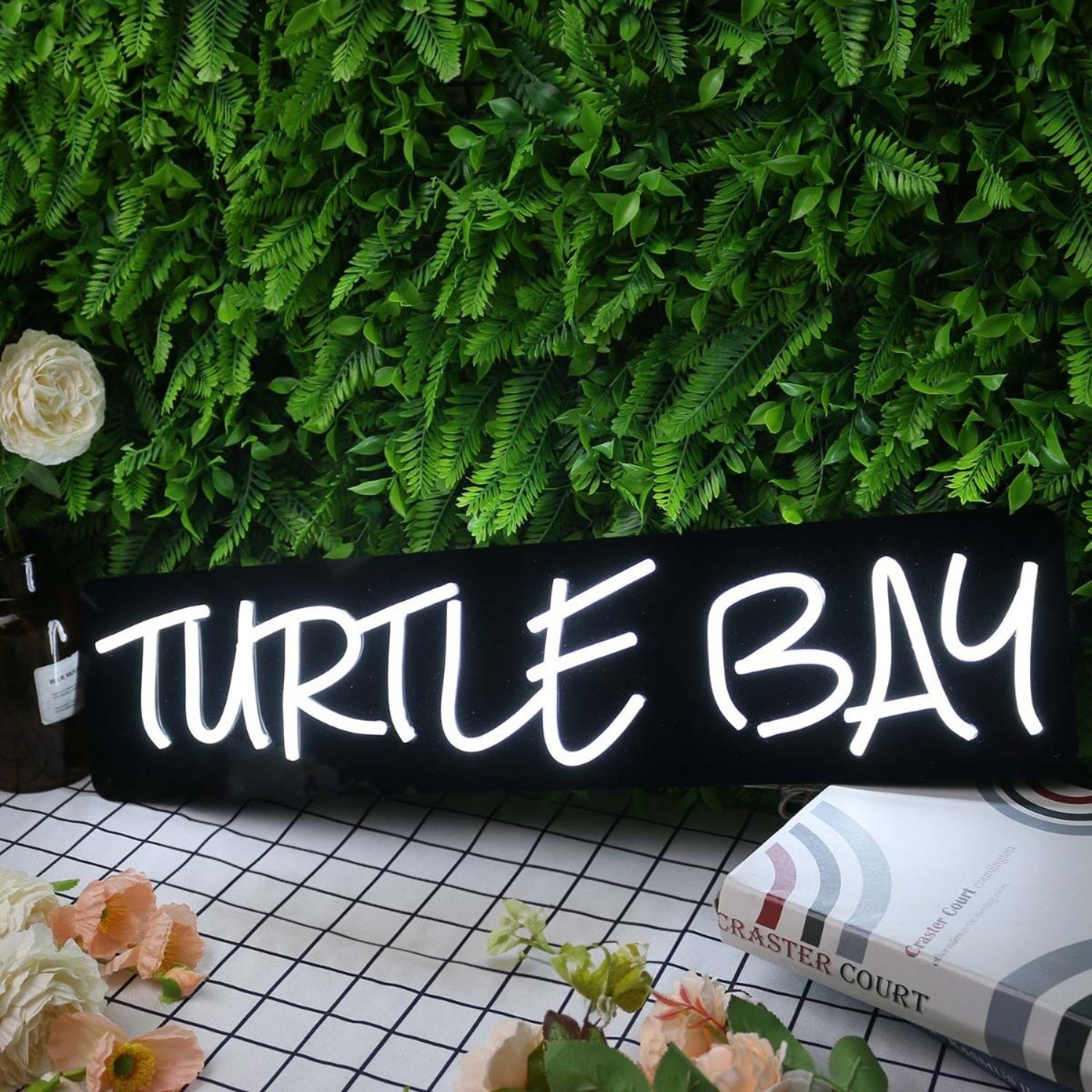 Turtle Bar White Led Neon Sign | Shineneon