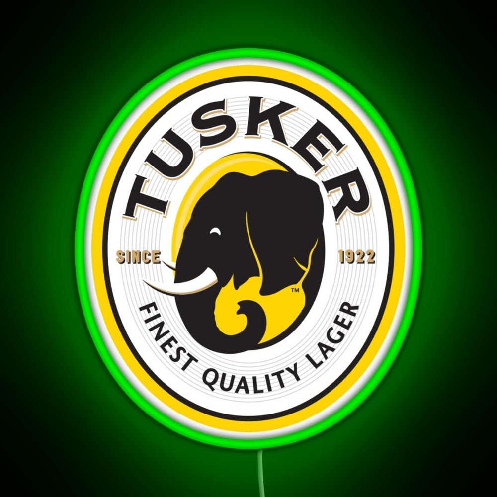 Tusker Beer Rgb Led Neon Sign Pop Wall Art - Shineneon