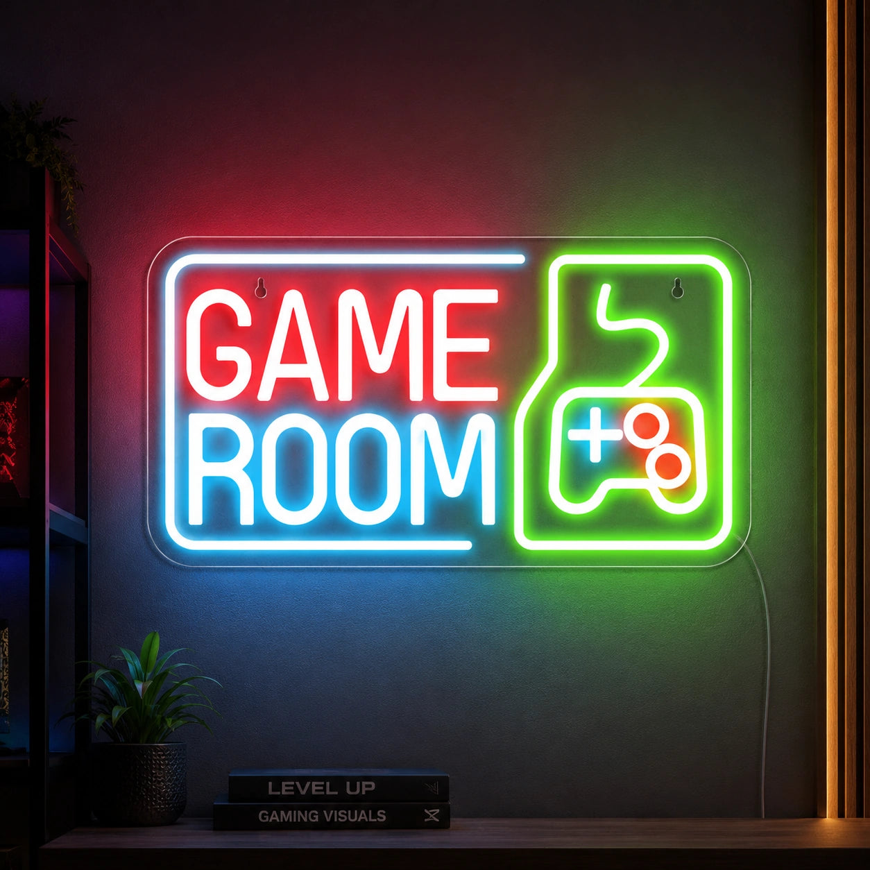 Twin Controller Game Room Neon Sign LED Neon Sign high-converting product image