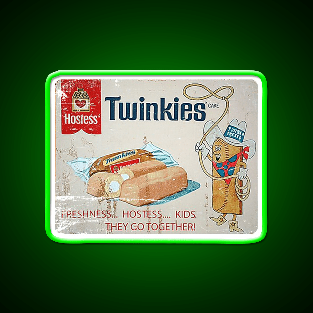 Twinkies Fast Food Led Neon Sign For Burger Place Rgb Color - Shineneon