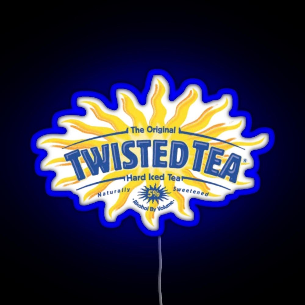Twisted Tea Rgb Led Neon Sign Pop Wall Art - Shineneon