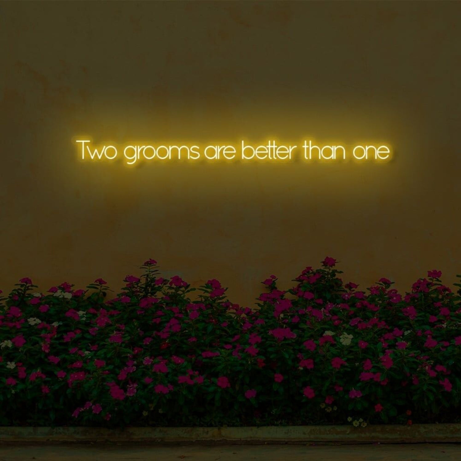 Two Bridegrooms Are Better Than One Led Neon Sign | Shineneon