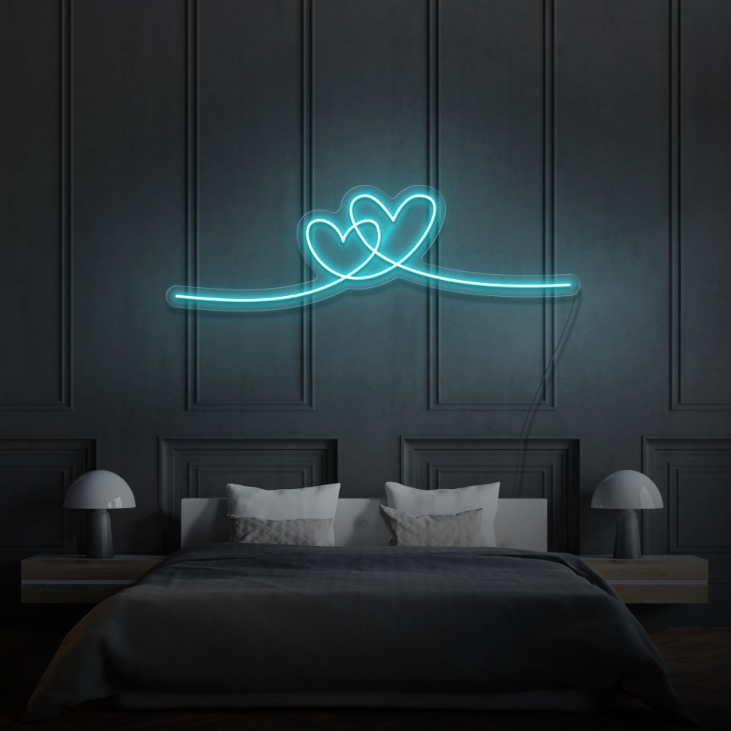 Two Hearts Led Neon Sign | Shineneon