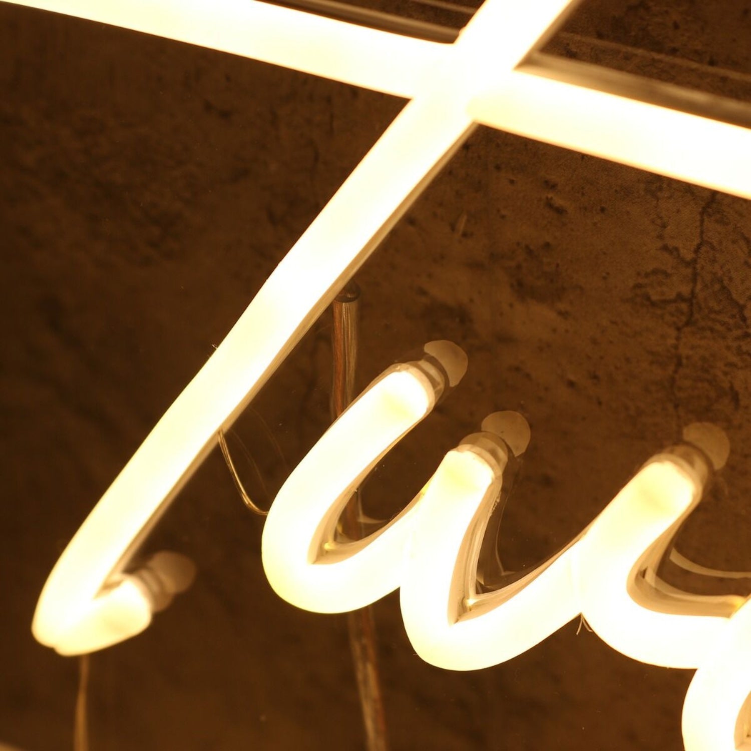 Two Hearts One Beat Yellow Led Neon Sign - Shineneon