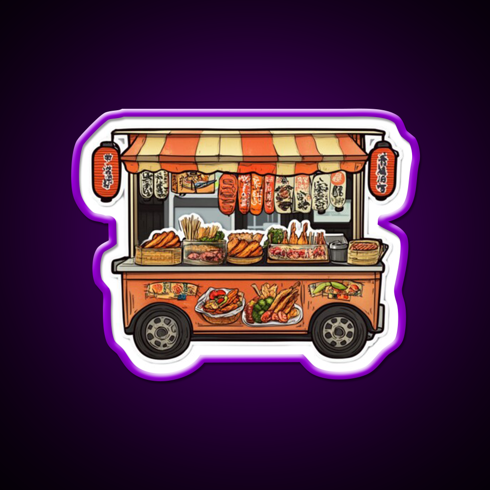 Typical Chinese Asian Restaurant Led Neon Sign Chinese Food Rgb Color