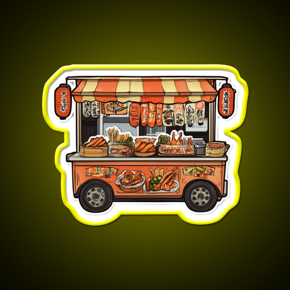 Typical Chinese Asian Restaurant Led Neon Sign Chinese Food Rgb Color - Shineneon