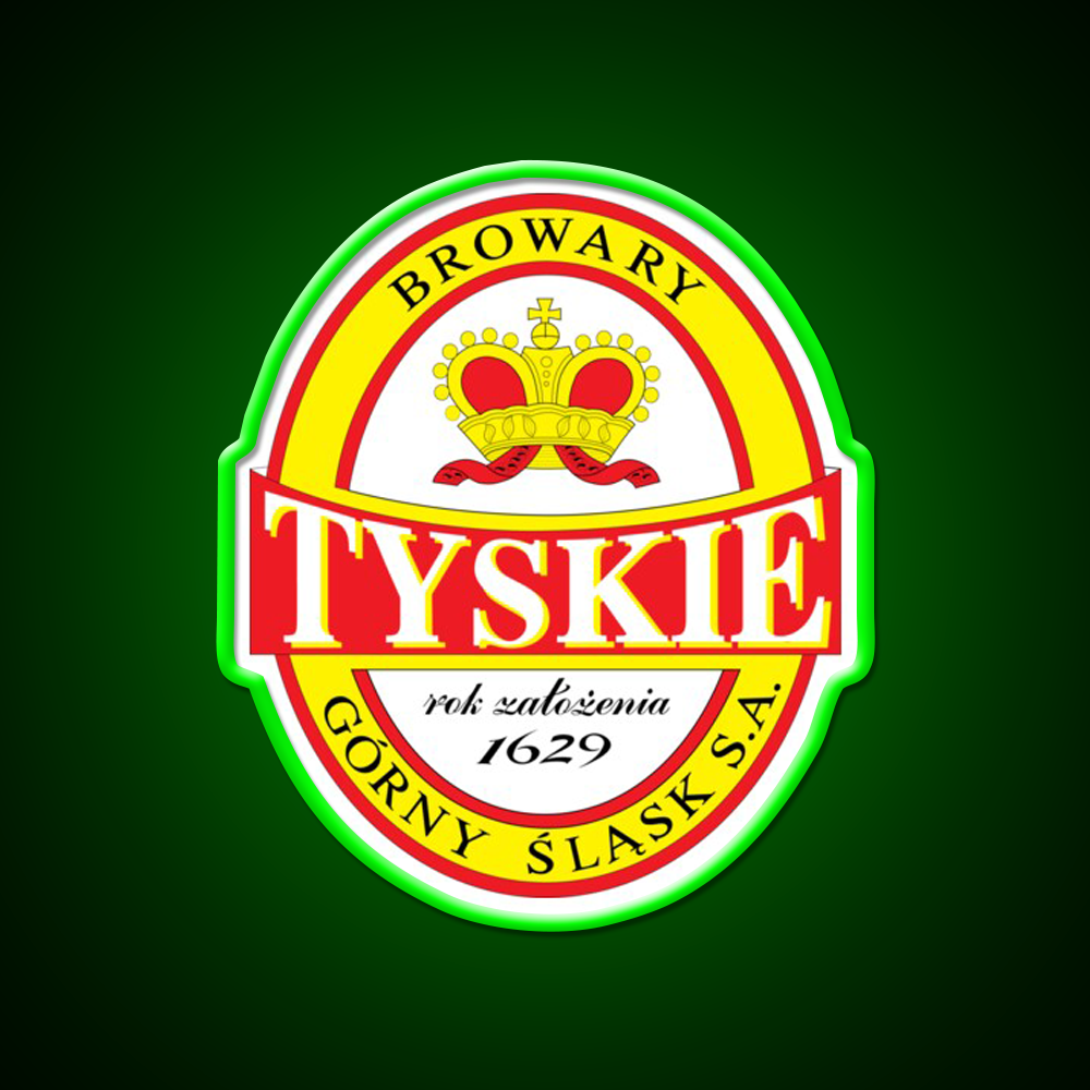 Tyskie Polish Beer Bar Decor Led Neon Sign Rgb Color - LED neon sign view 8
