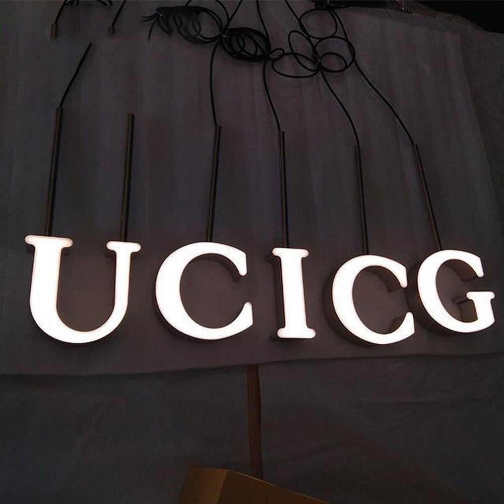 Ucicg 3D Frontlit Letters Metal Led Sign - Shineneon