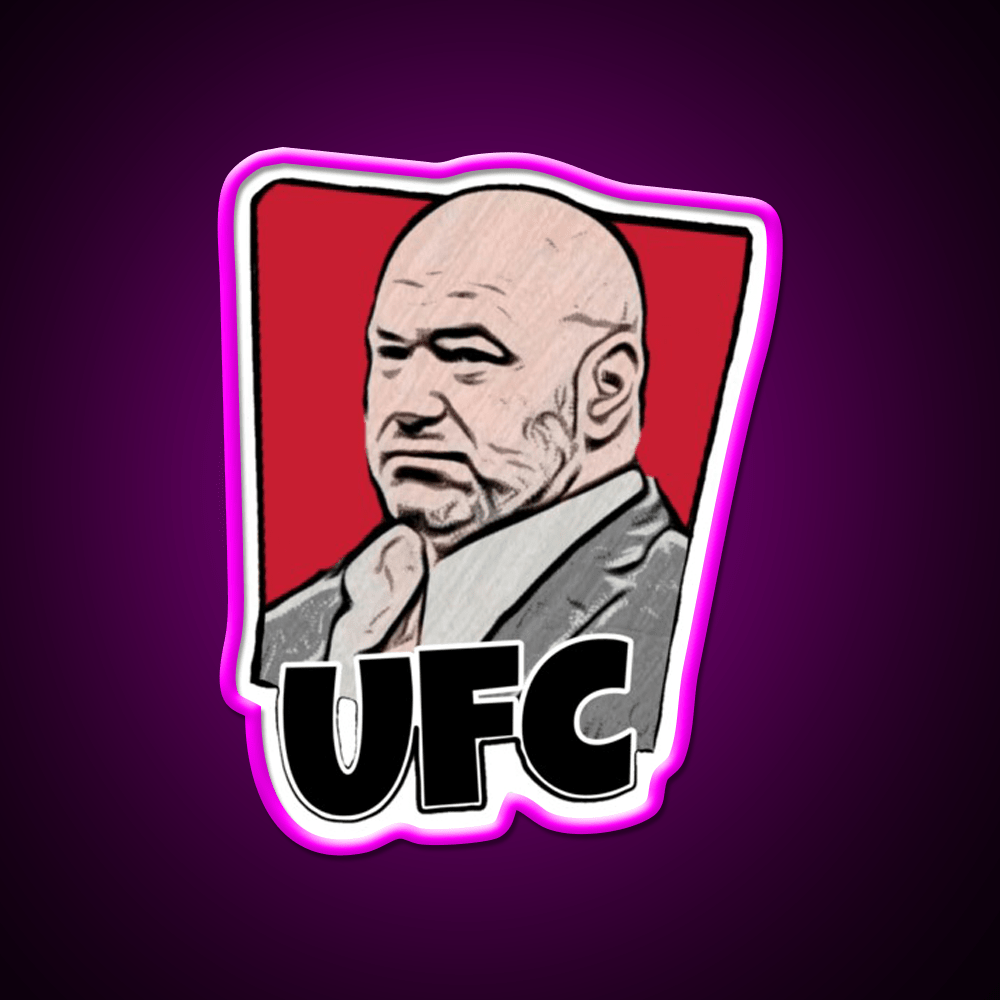 Ufc Fast Food Led Neon Sign For Burger Place Rgb Color - Shineneon