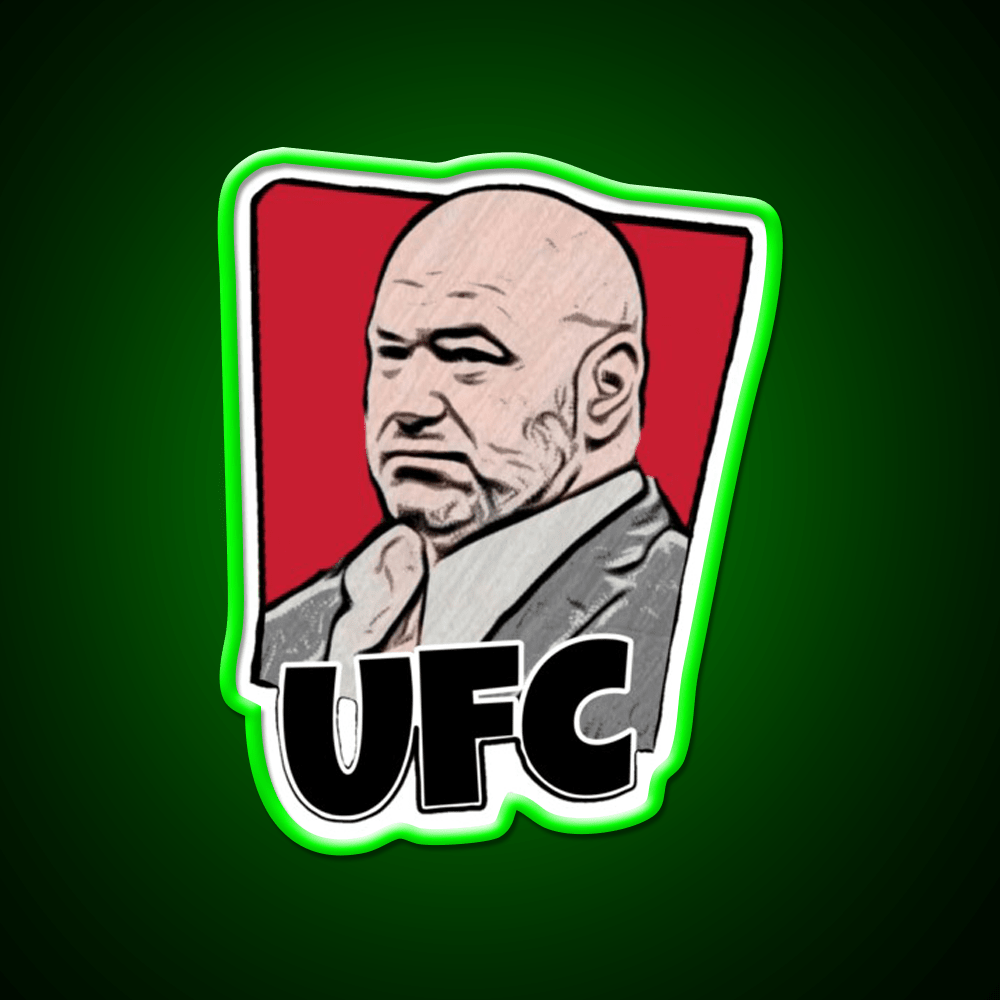 Ufc Fast Food Led Neon Sign For Burger Place Rgb Color - Shineneon