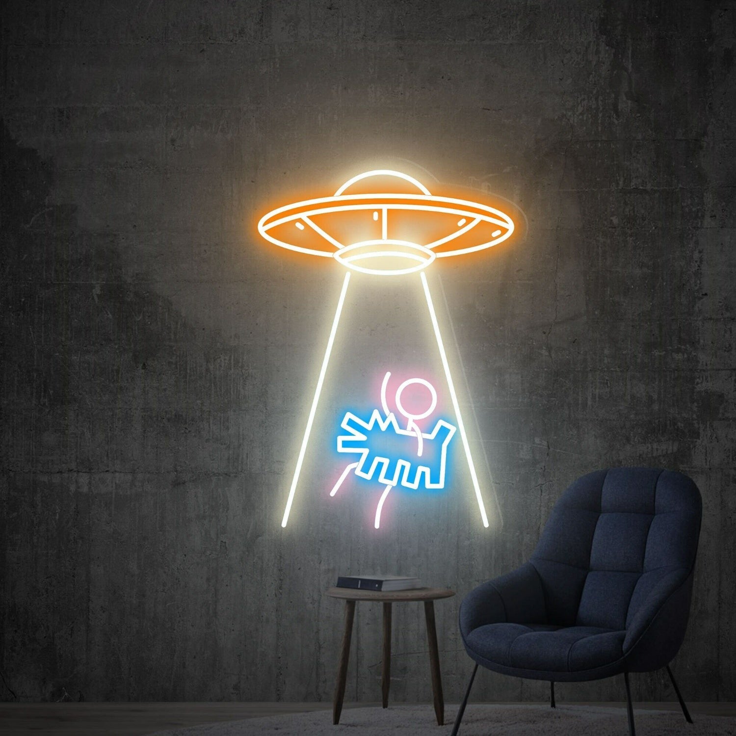 Ufo Led Neon Signs Bedroom Ambience Party - Shineneon