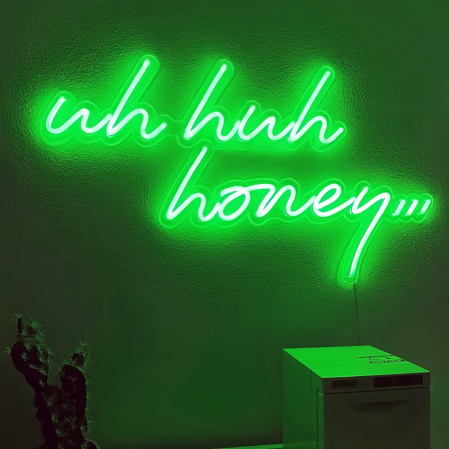 Uh Huh Honey Add Some Sweetness To Your Space With Neon Glow | Shineneon