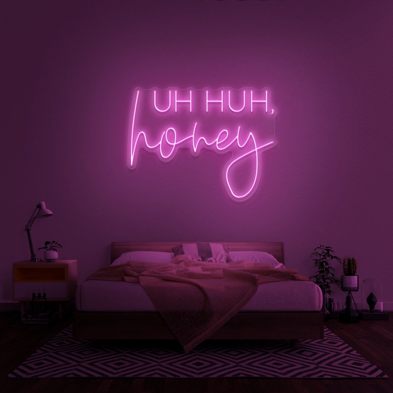 Uh Huh Honey Neon Sign | Shineneon