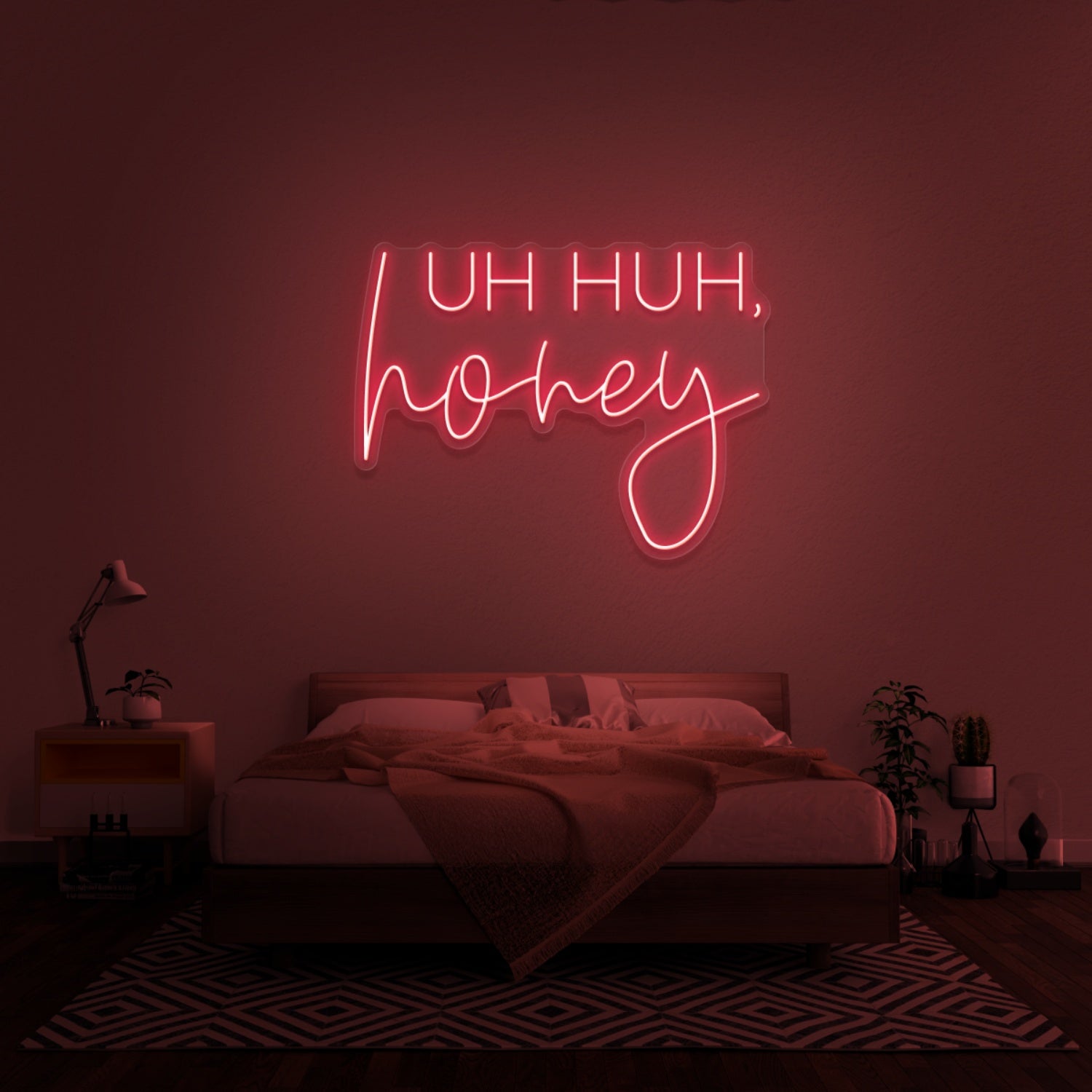 Uh Huh Honey Neon Sign | Shineneon
