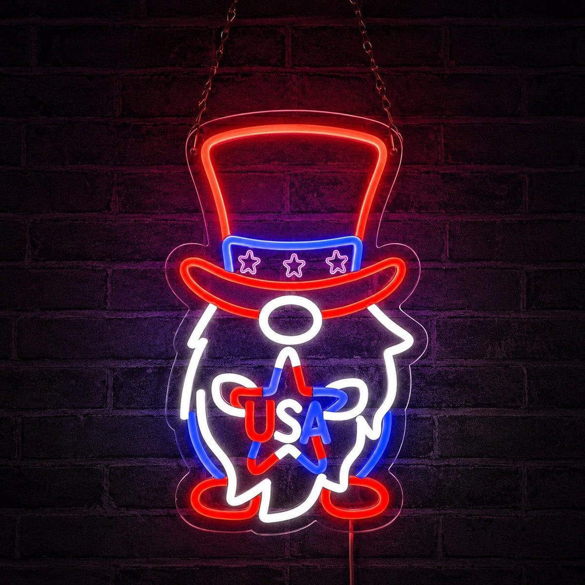 Uncle Sam USA LED Neon Sign - Shineneon