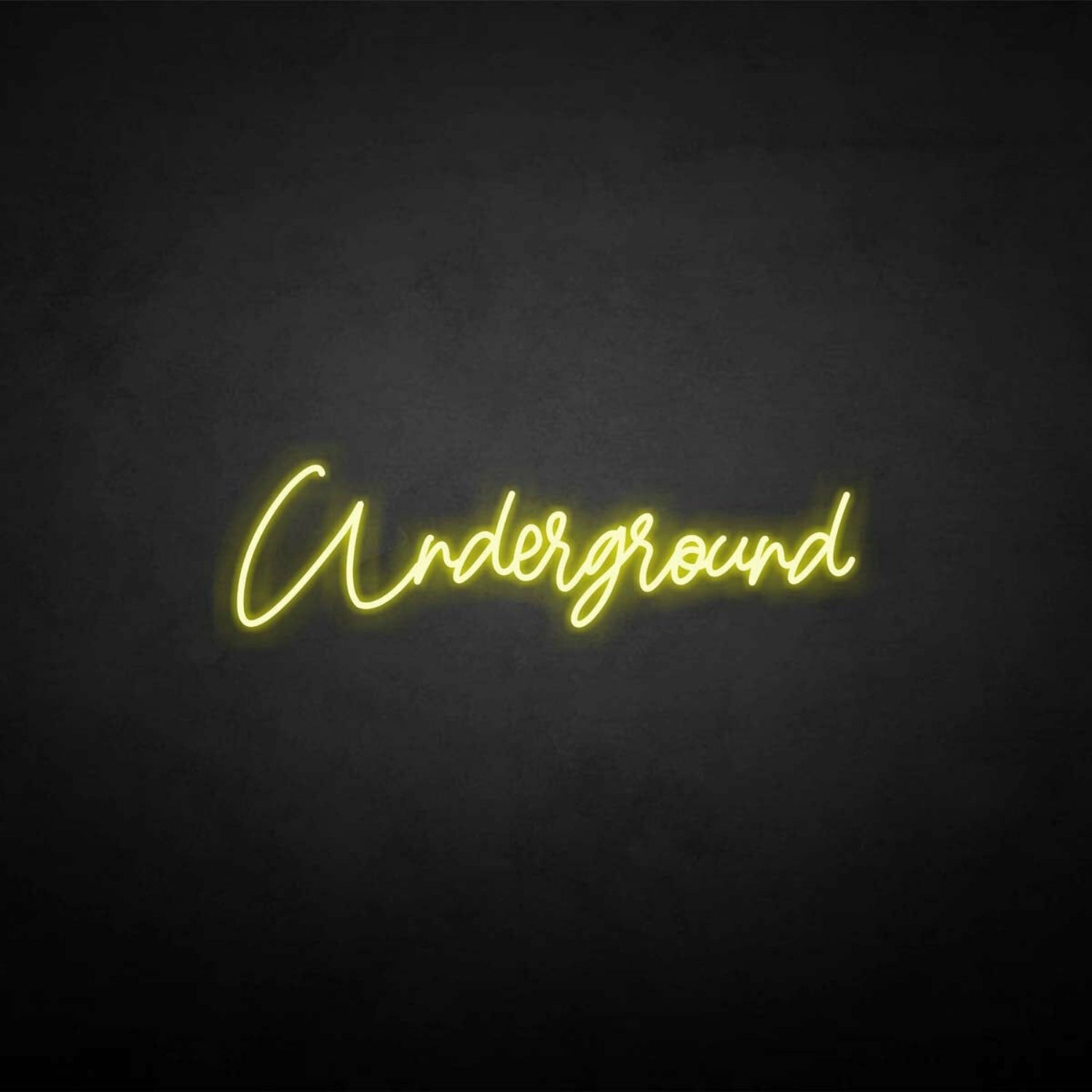 Underground Led Neon Sign - Shineneon