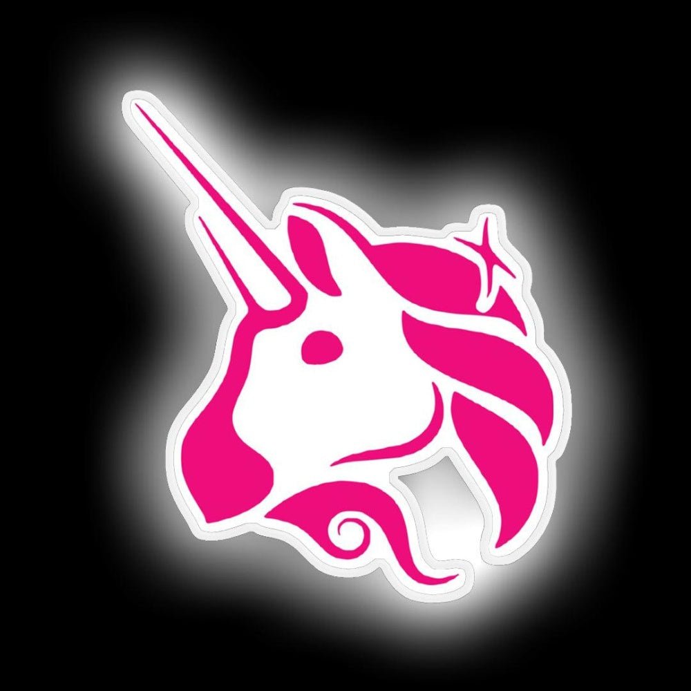 Uniswap Unicorn Rainbow Cute Funny Neon Sign - Shineneon