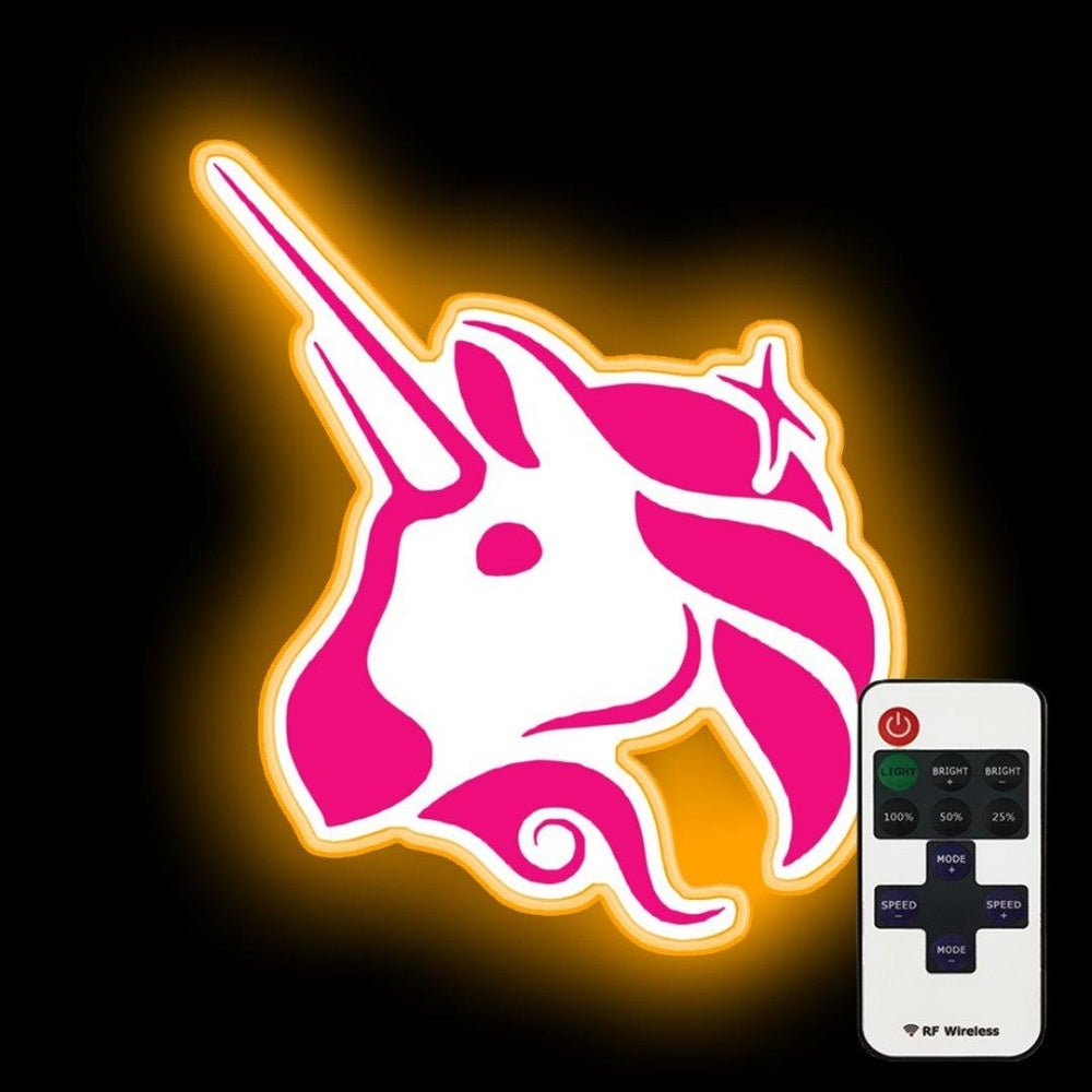 Uniswap Unicorn Rainbow Cute Funny Neon Sign - Shineneon