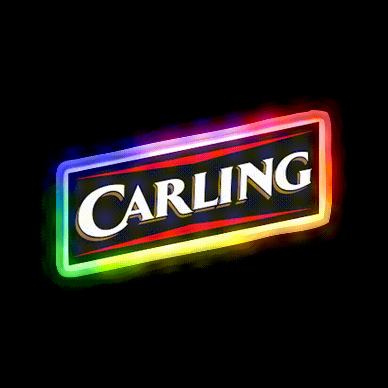 United Kingdom Breweries Beer Bar Decor Led Neon Sign Rgb Color - LED neon sign close-up detail