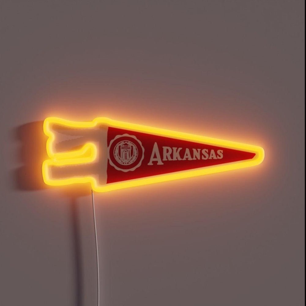 University Of Arkansas Rgb Led Neon Sign - Shineneon