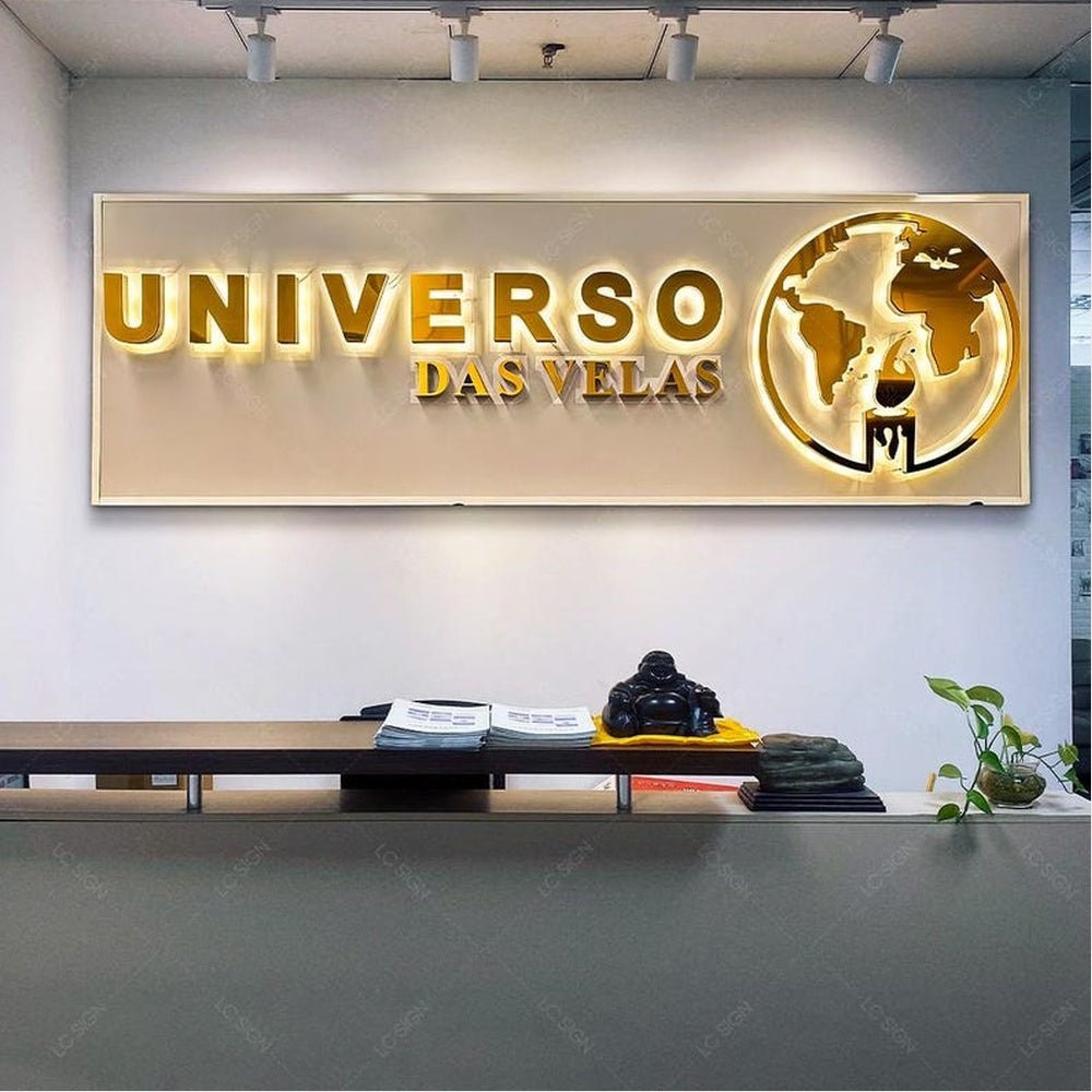 Universo Dasvelas 3D Backlit Channel Letters Led Light Sign - Shineneon