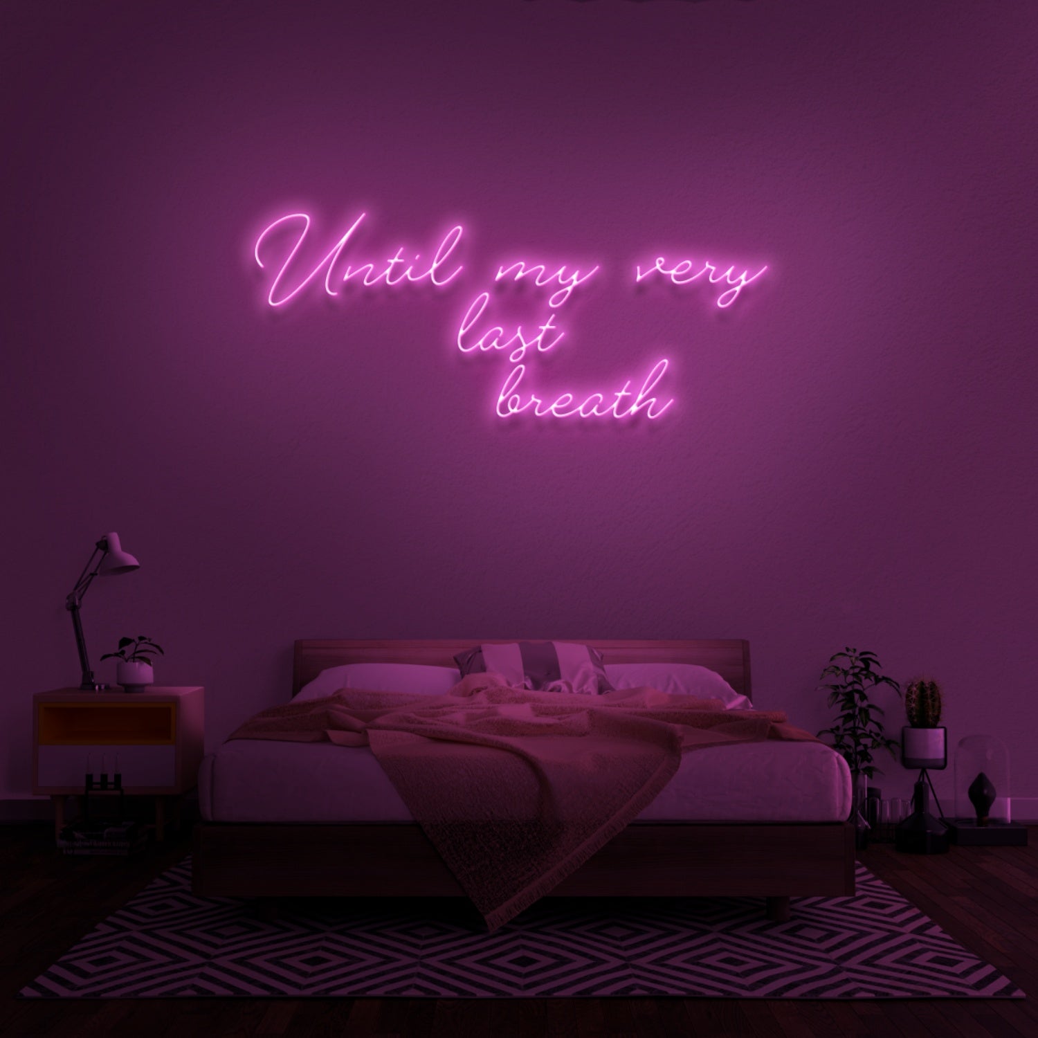 Until My Very Last Breath Neon Sign | Shineneon