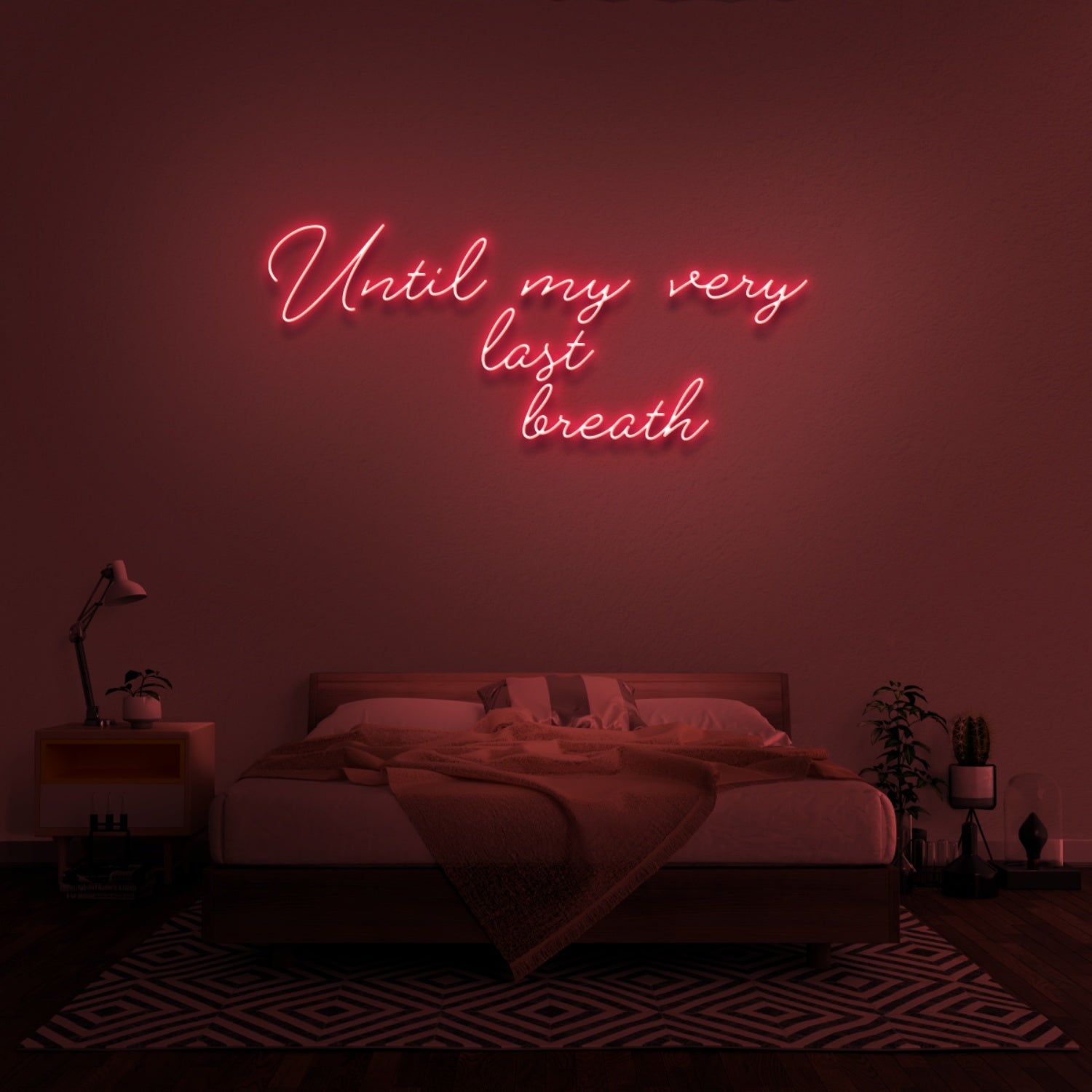 Until My Very Last Breath Neon Sign | Shineneon