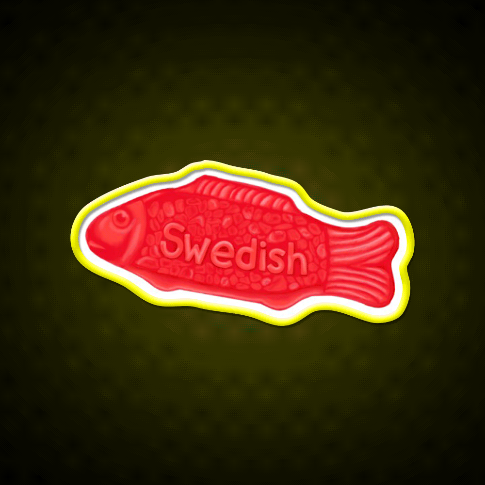 Untitled Snack Food Led Neon Sign Rgb Color - Custom LED neon sign front view