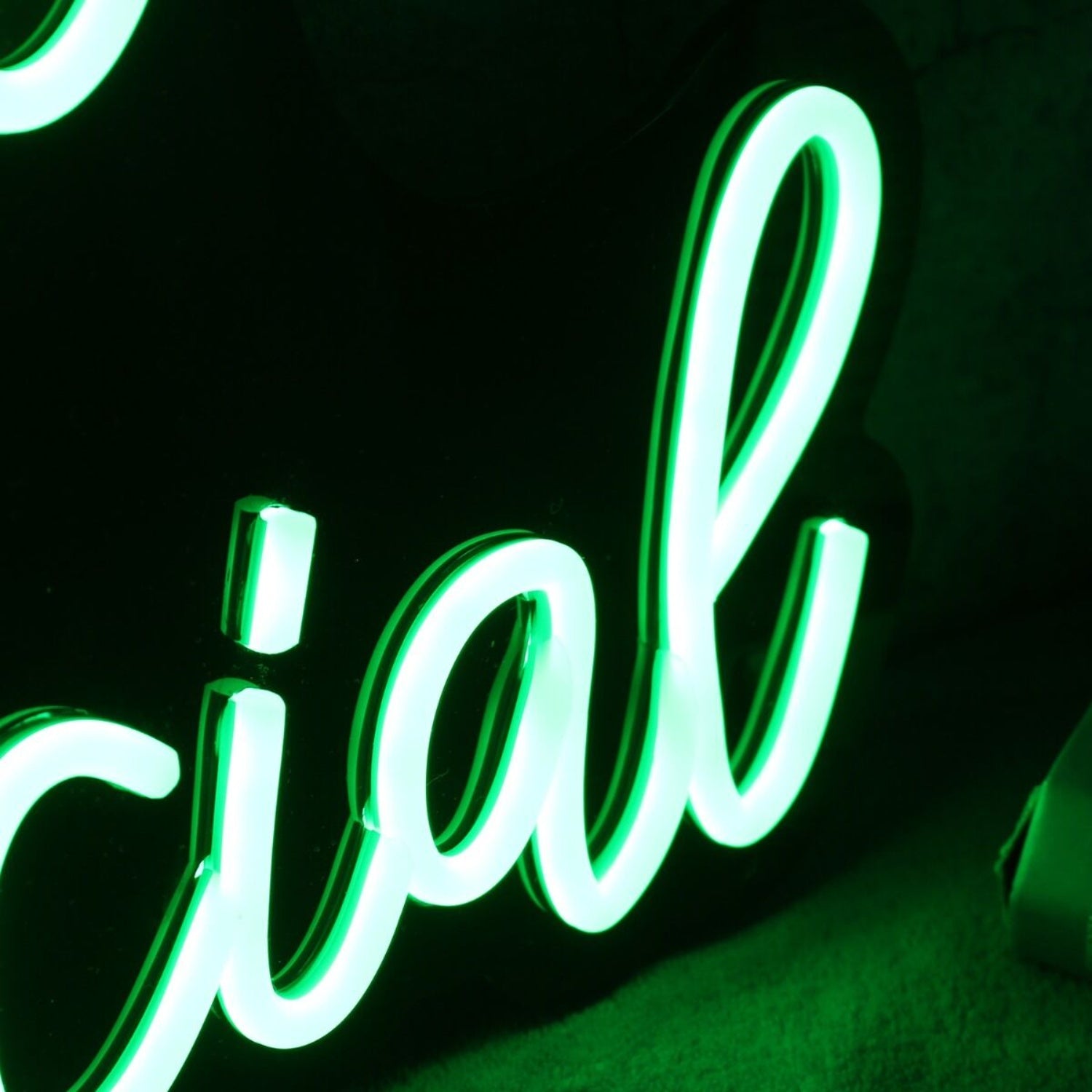 Upside Commercial Green Led Neon Sign - Shineneon