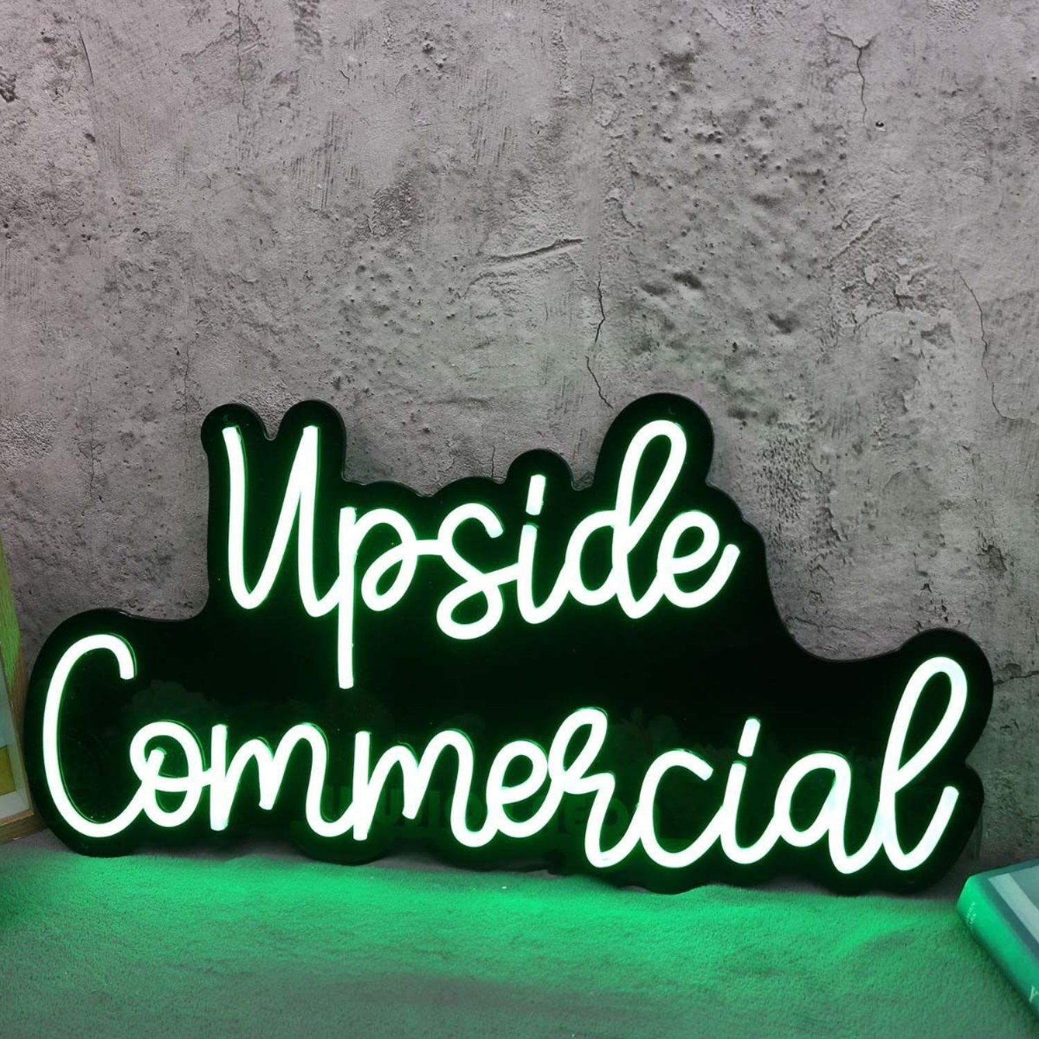 Upside Commercial Green Led Neon Sign - Shineneon