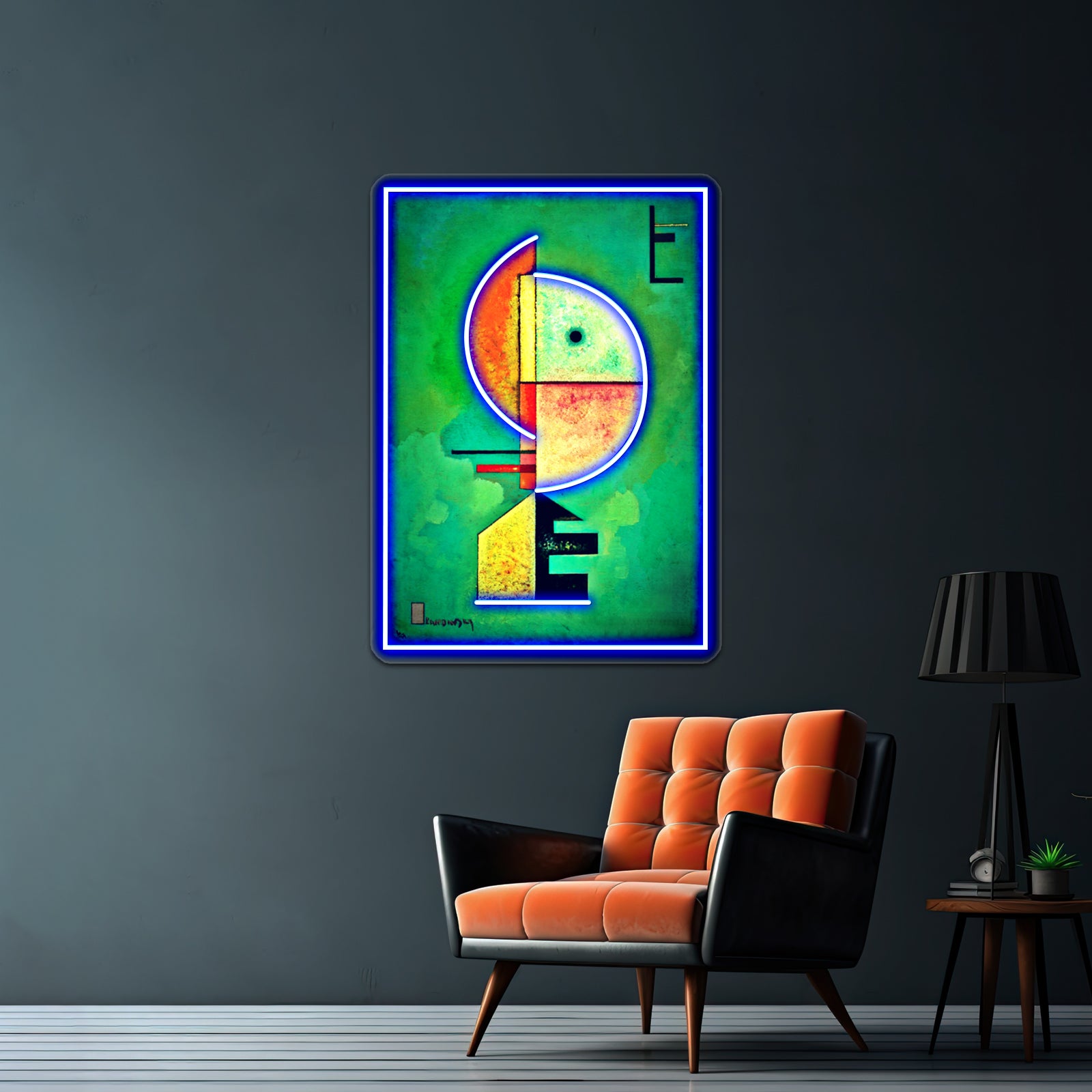 Upward By Vasily Kandinsky Kandinskys Abstract Art Wall Artwork Neon Signs | Shineneon