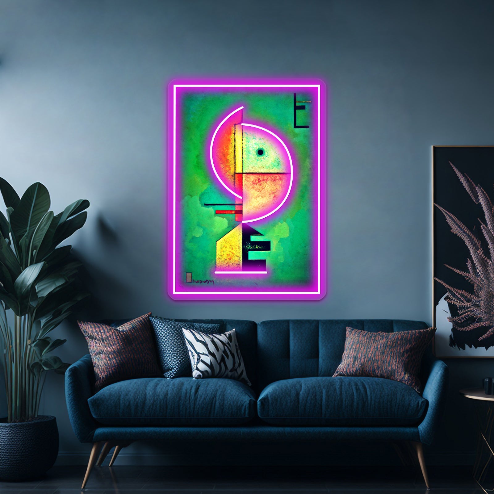 Upward By Vasily Kandinsky Kandinskys Abstract Art Wall Artwork Neon Signs | Shineneon