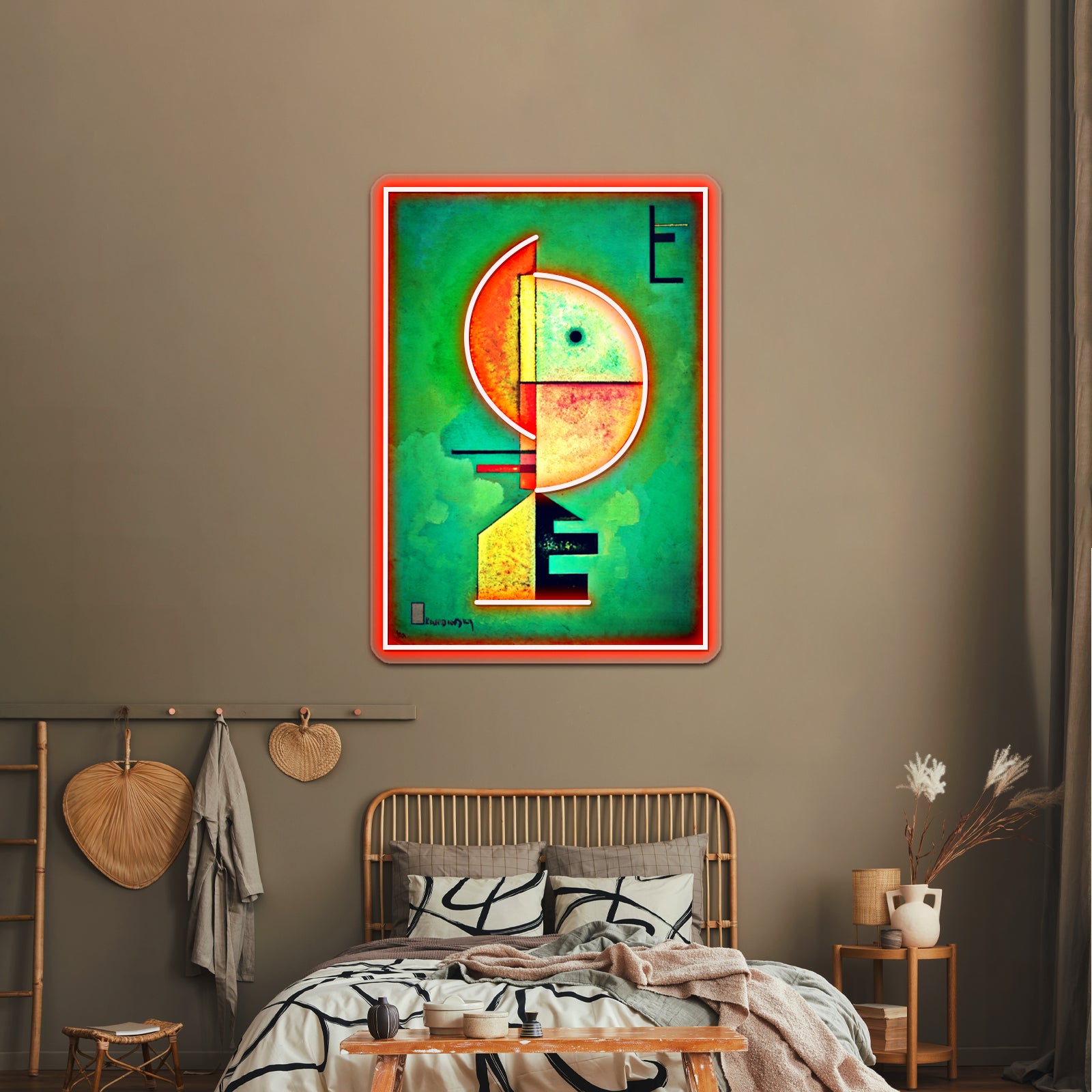 Upward By Vasily Kandinsky Kandinskys Abstract Art Wall Artwork Neon Signs | Shineneon