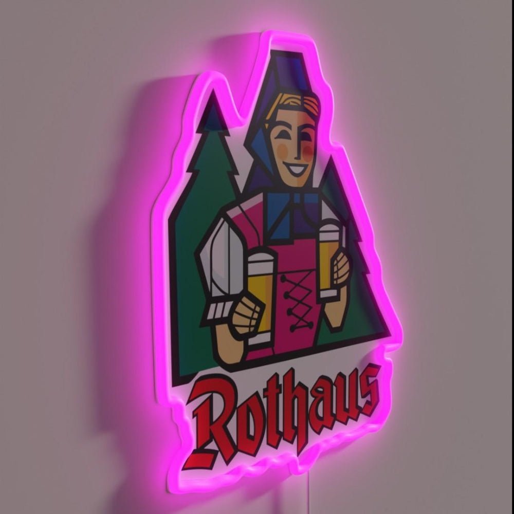 Urban Revitalization Rothaus Mixed Brewery Spaces Rgb Led Neon Sign - Shineneon